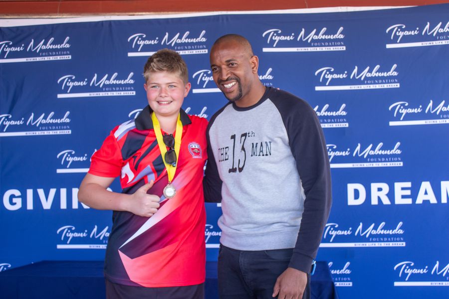 Medal presentation
